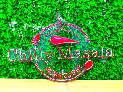 Chilly masala  | LED Neon Sign