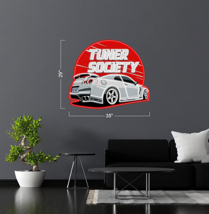 TUNNER SOCIETY SIGNS | LED Neon Sign