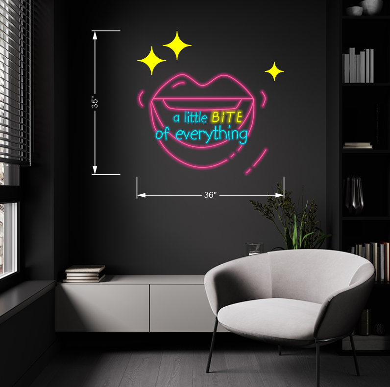 A little bit of every thing | LED Neon Sign