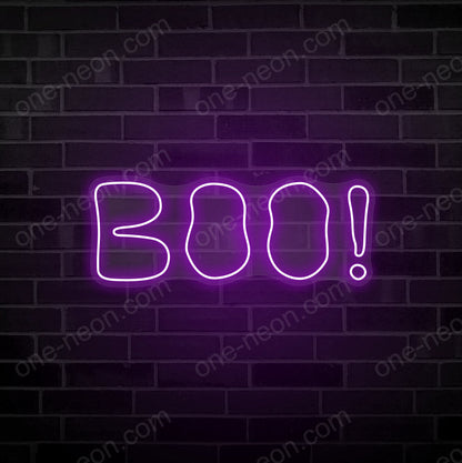 Boo! | LED Neon Sign