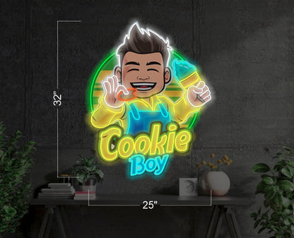 Cookie Boy | LED Neon Sign