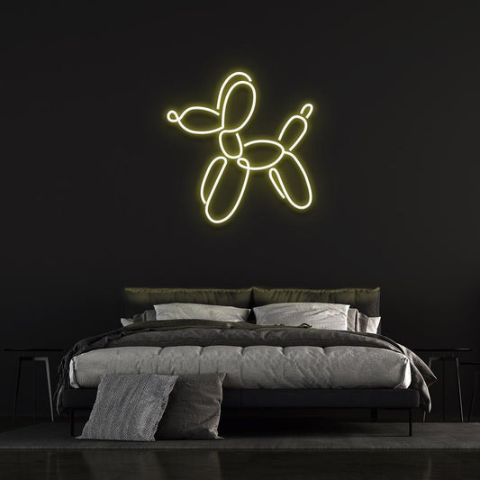 Dog Balloon by Jeff Koons | LED Neon Sign