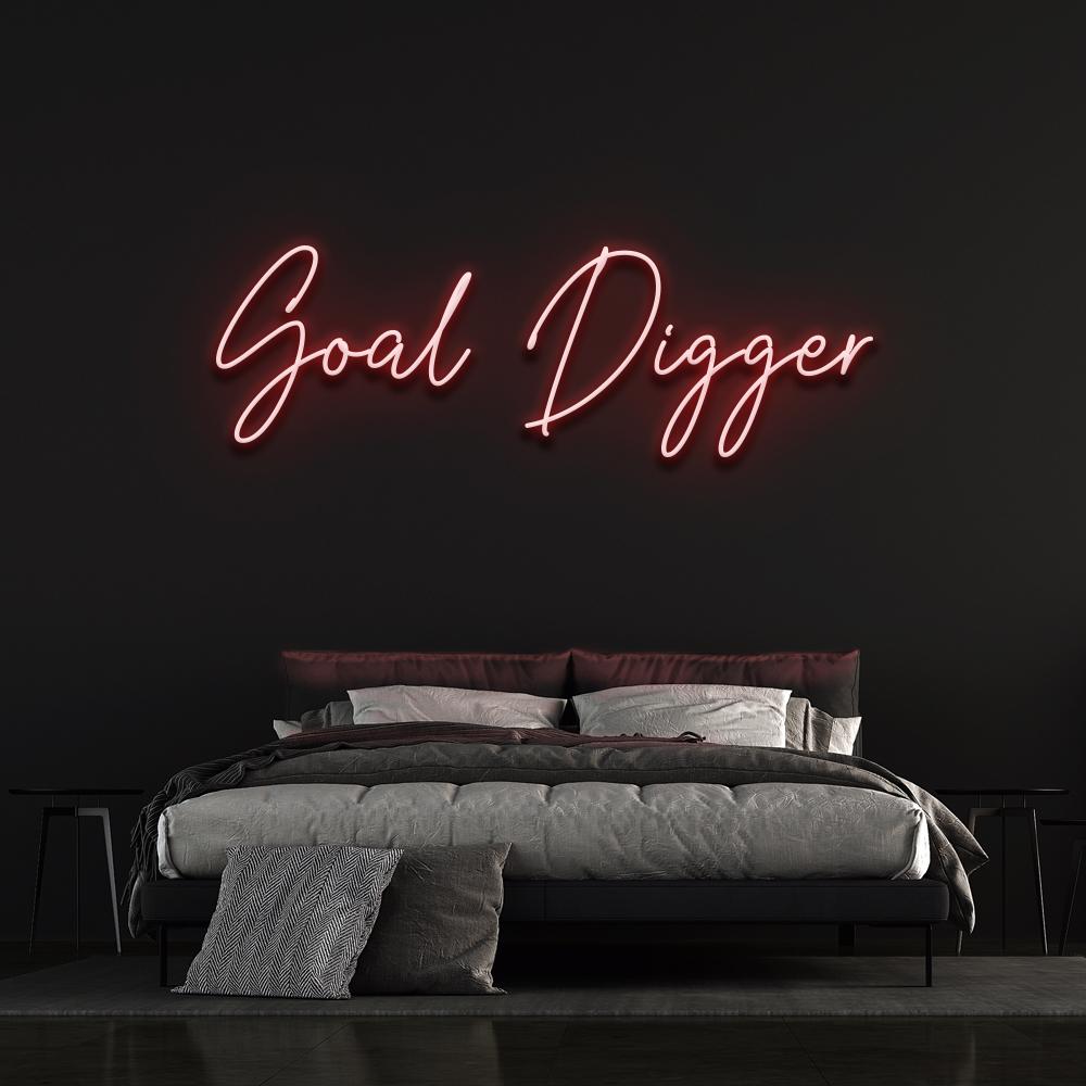 Goal Digger | LED Neon Sign