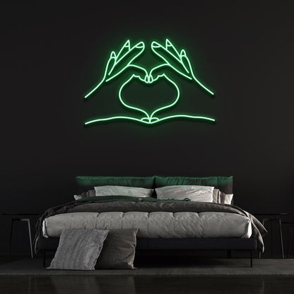 Heart Hands | LED Neon Sign