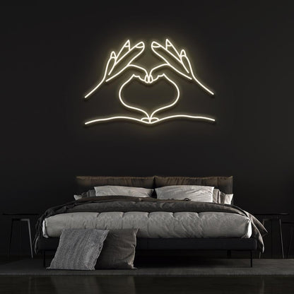 Heart Hands | LED Neon Sign