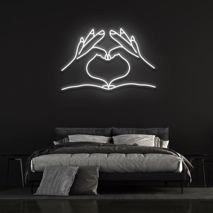 Heart Hands | LED Neon Sign