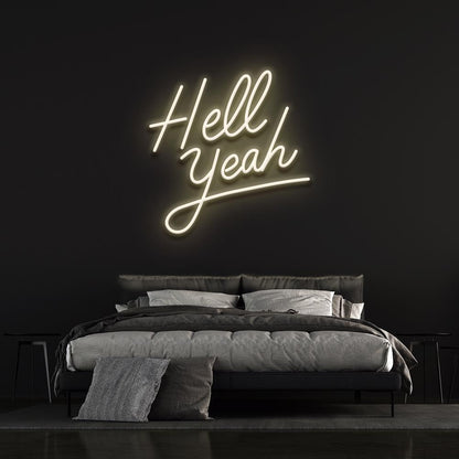 Hell Yeah | LED Neon Sign