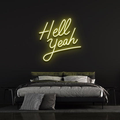 Hell Yeah | LED Neon Sign