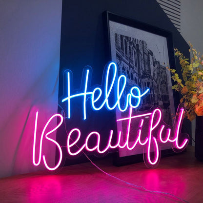 Hello Beautiful | LED Neon Sign