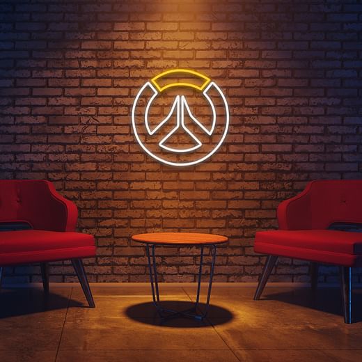 Logo Overwatch | Game Neon Sign