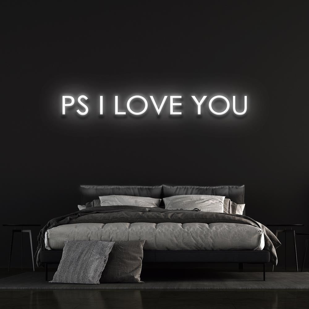 P.S I love you | LED Neon Sign