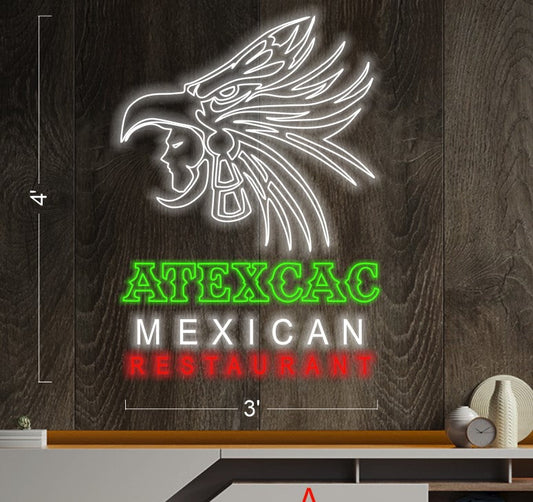 ATEXCA MEXICAN RESTAURANT | LED Neon Sign