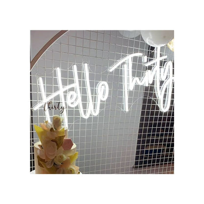 Hello Thirty | LED Neon Sign