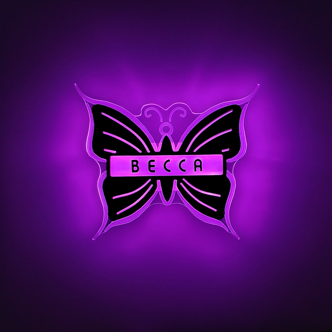 Butterfly | Edge Lit Acrylic Signs