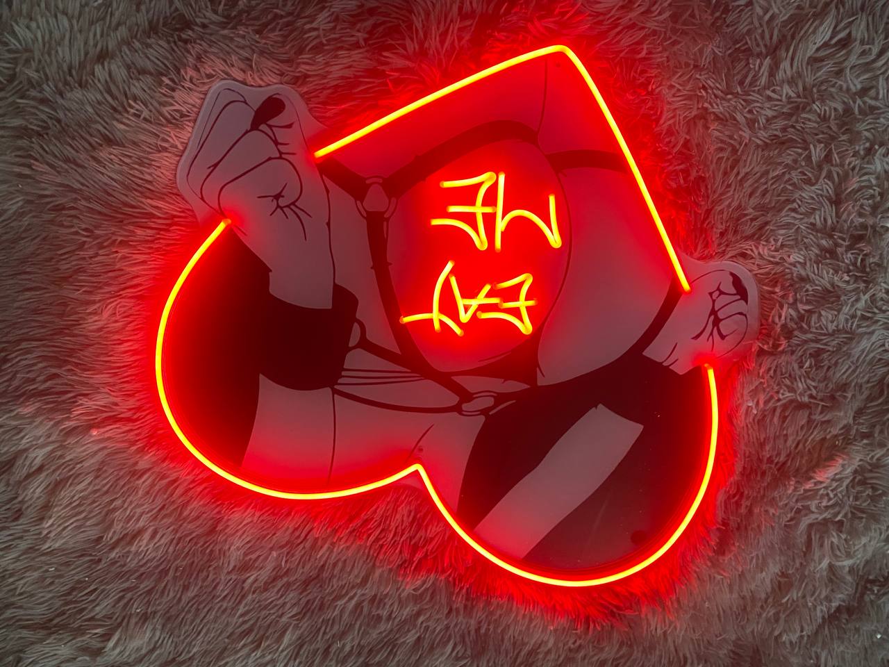 Eat Me | Neon Acrylic Artwork