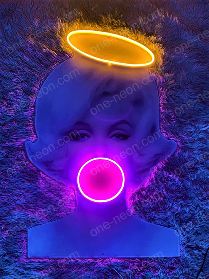 Queen Of The Cinema | Neon Acrylic Artwork
