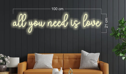 All You Need Is Love & Better Together | LED Neon Sign