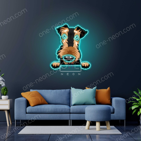 Airedale Terrier   | LED Neon Sign