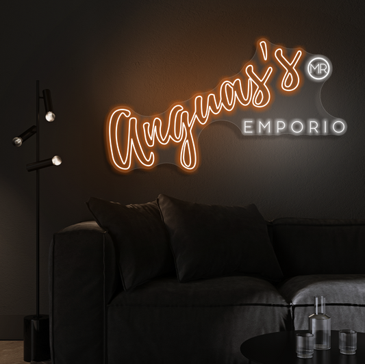 Anguas's Emporio | LED Neon Sign